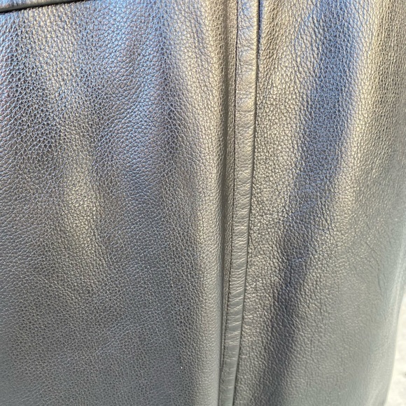 Men’s Heavyweight Genuine Leather Jacket - Picture 6 of 12